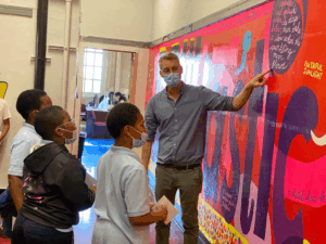 Students explore Soultastic mural