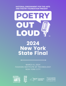 2024 Poetry Out Loud State Final Program