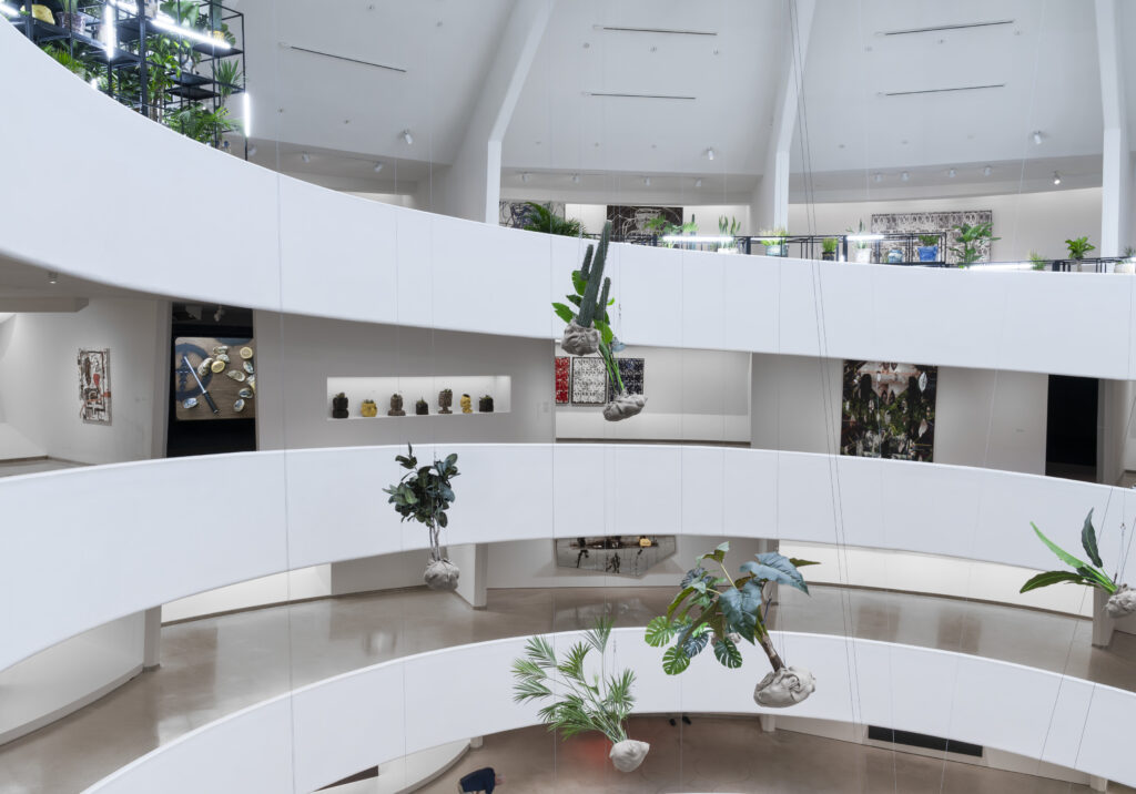 Installation by Rashid Johnson at the Guggenheim
