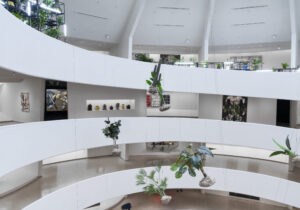 Installation by Rashid Johnson at the Guggenheim