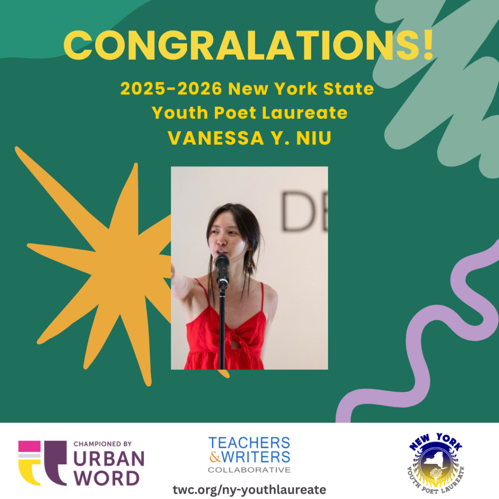 Congrats Youth Poet Laureate