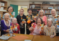 Participants in the 2023-2024 storytelling program at Selfhelp Community Services in Flushing, Queens.